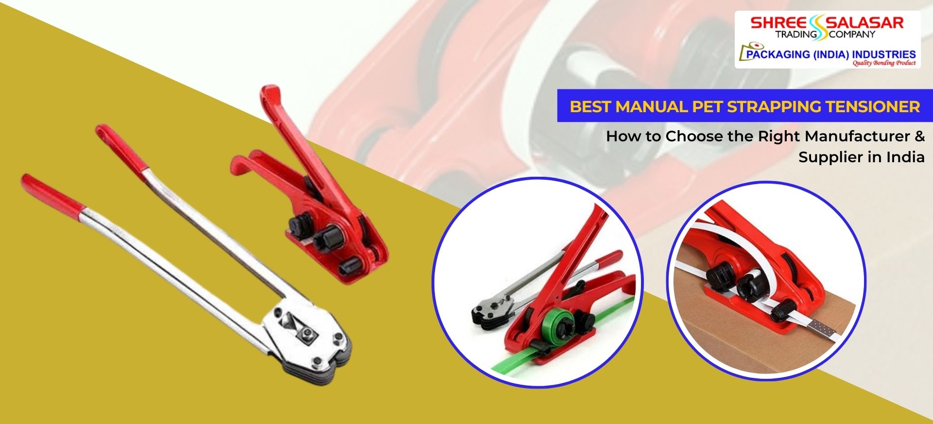Best Manual PET Strapping Tensioner – Reliable Packaging Solutions