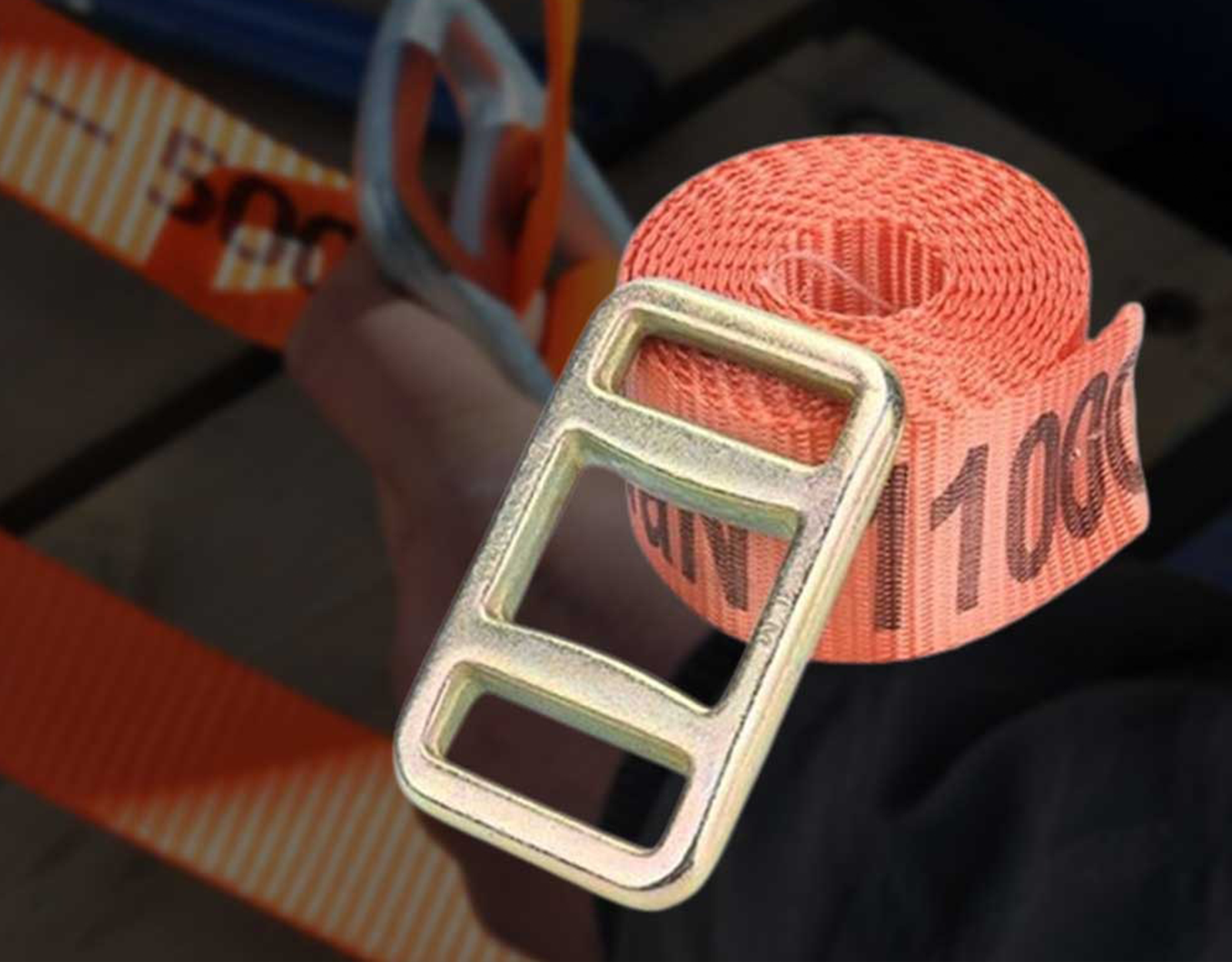 Polyester Webbing Straps for Secure Cargo Lashing & Load Restraint
